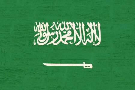 Saudi arabia flag international photo