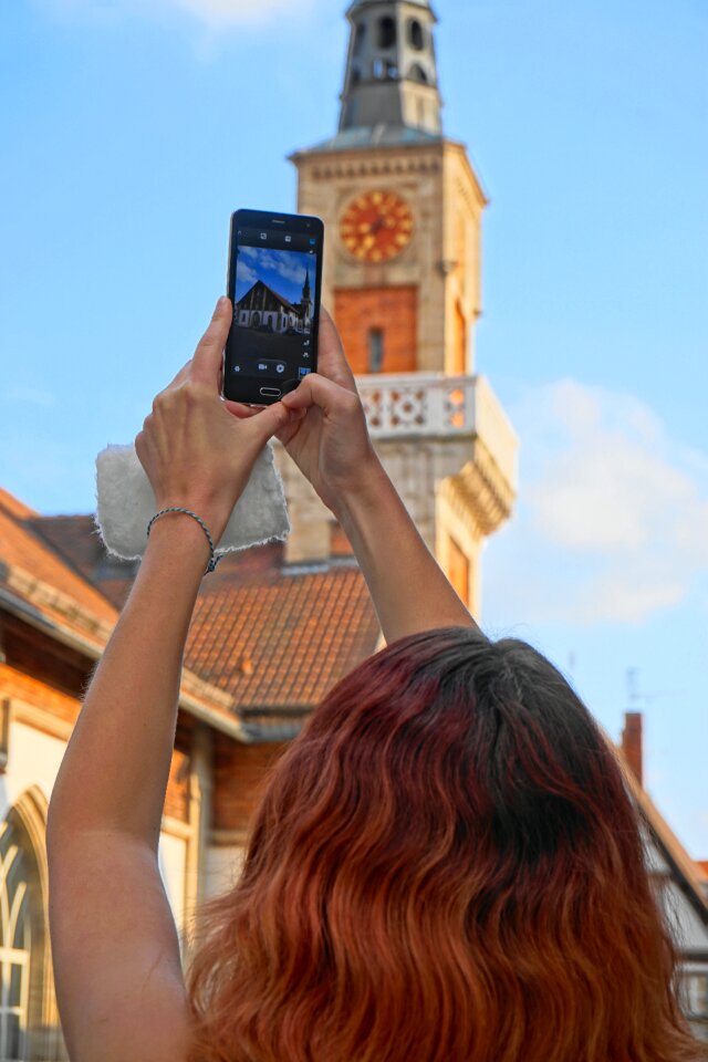 Mobile phone photo photography