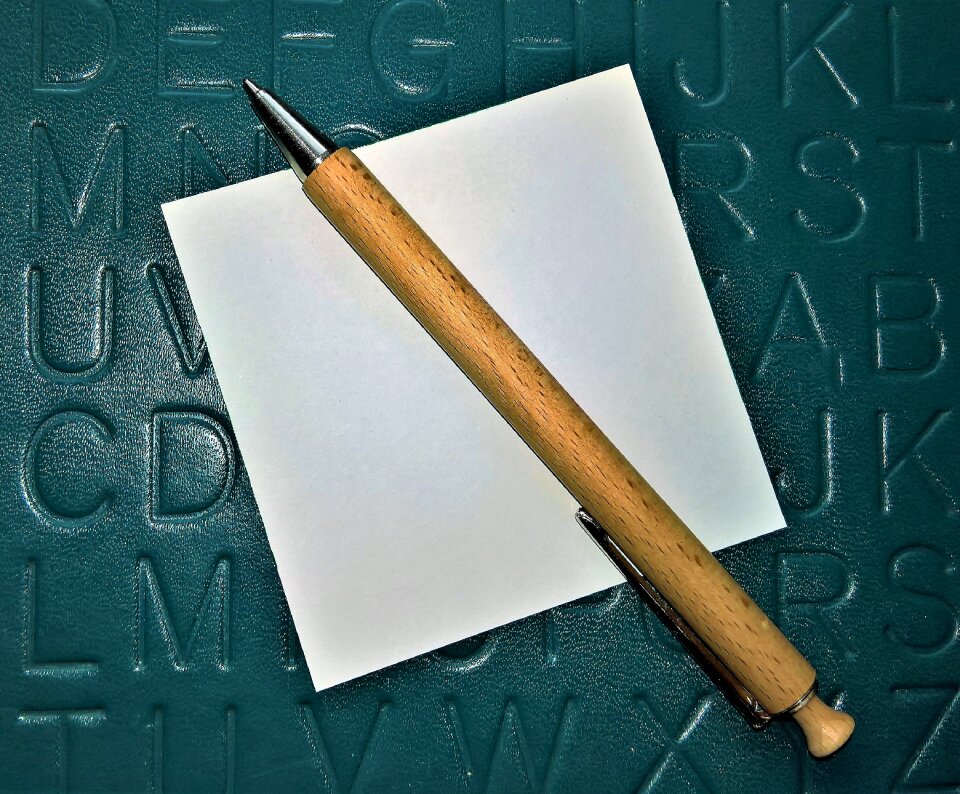 Memo pen reference book