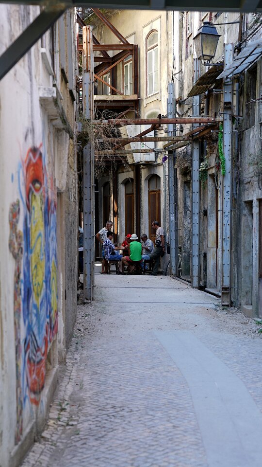 Decaying street lisbon