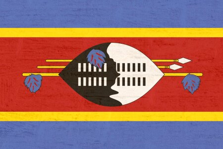 Swaziland flag national colours