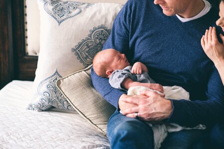 Parents baby sofa