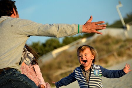 Child joy laugh