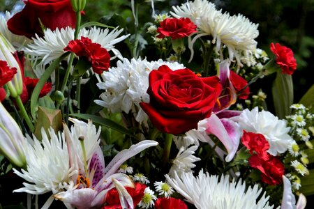 Floral garden bouquet photo