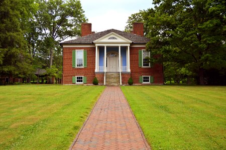 Large house tree photo