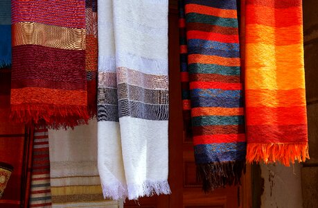 Colourful moroccan wear
