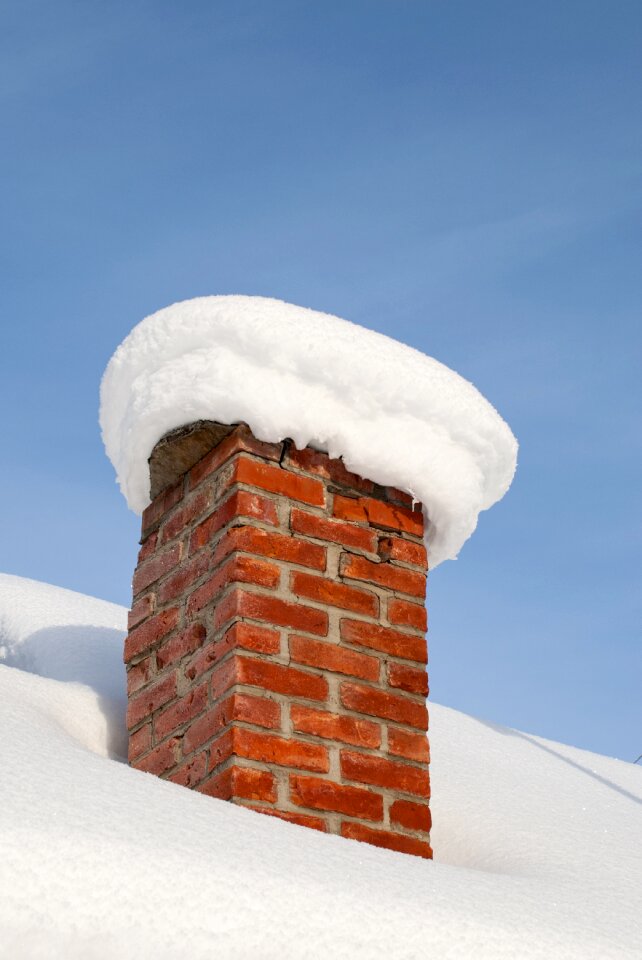 Outdoor chimney brick