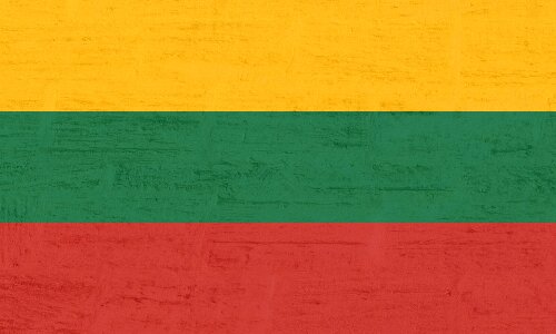 Lithuania flag international