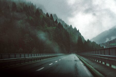 Fog cold travel