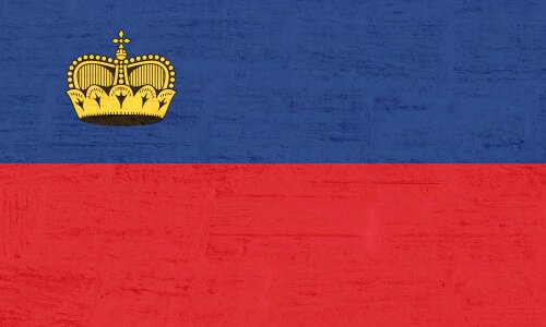 Liechtenstein flag international