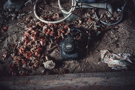 Scrap telephone lost place