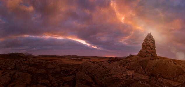 Morgenrot nature atmosphere
