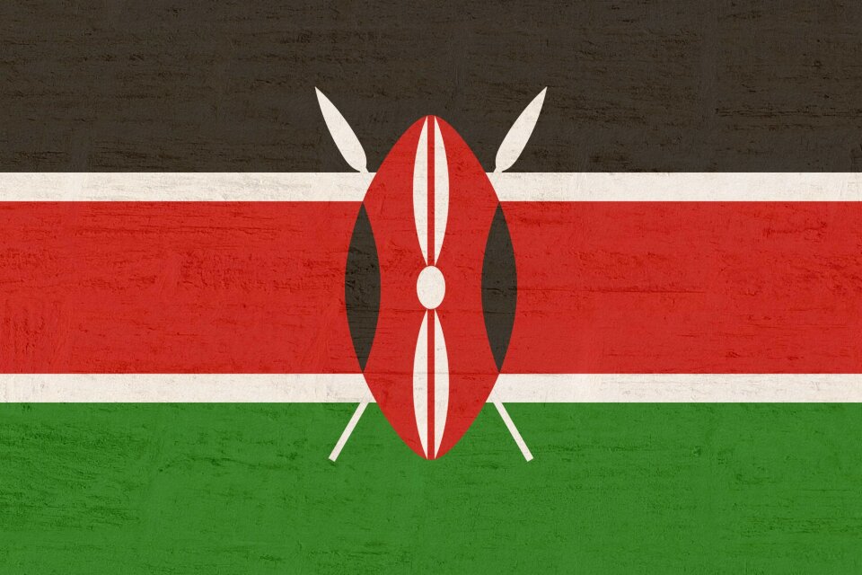 Kenya flag international