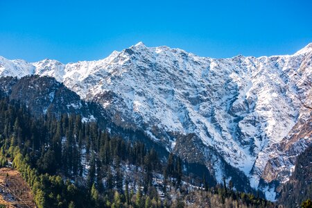Nature mountain peak travel