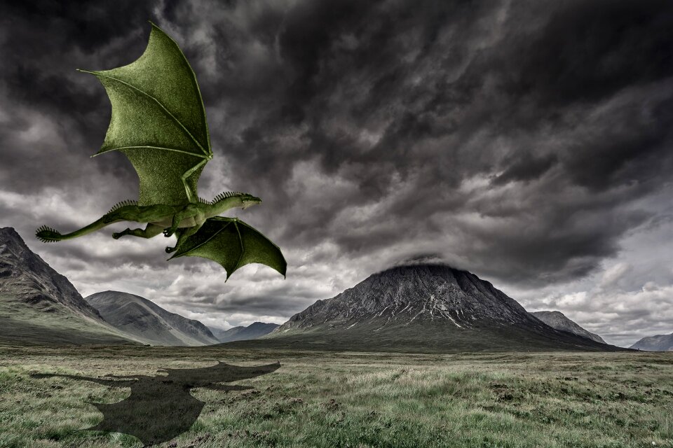 Landscape travel dragon