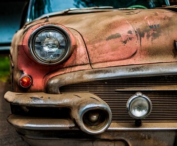 Dirty vehicle old