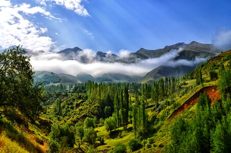Kaçkars landscapes nature grass