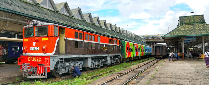 Station myanmar rail photo