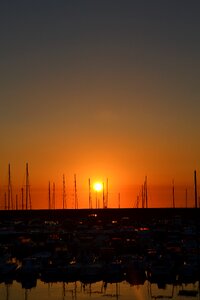 Sea abendstimmung italy