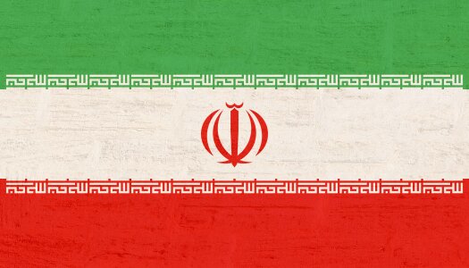 Iran flag international