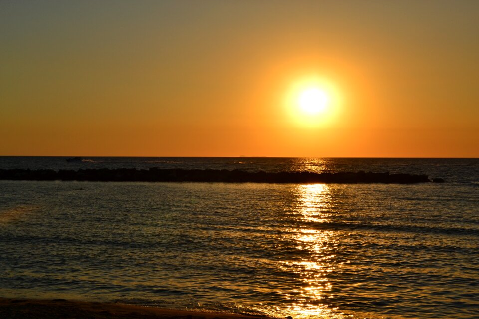 Atmospheric nature by the sea