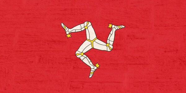 Isle of man flag international
