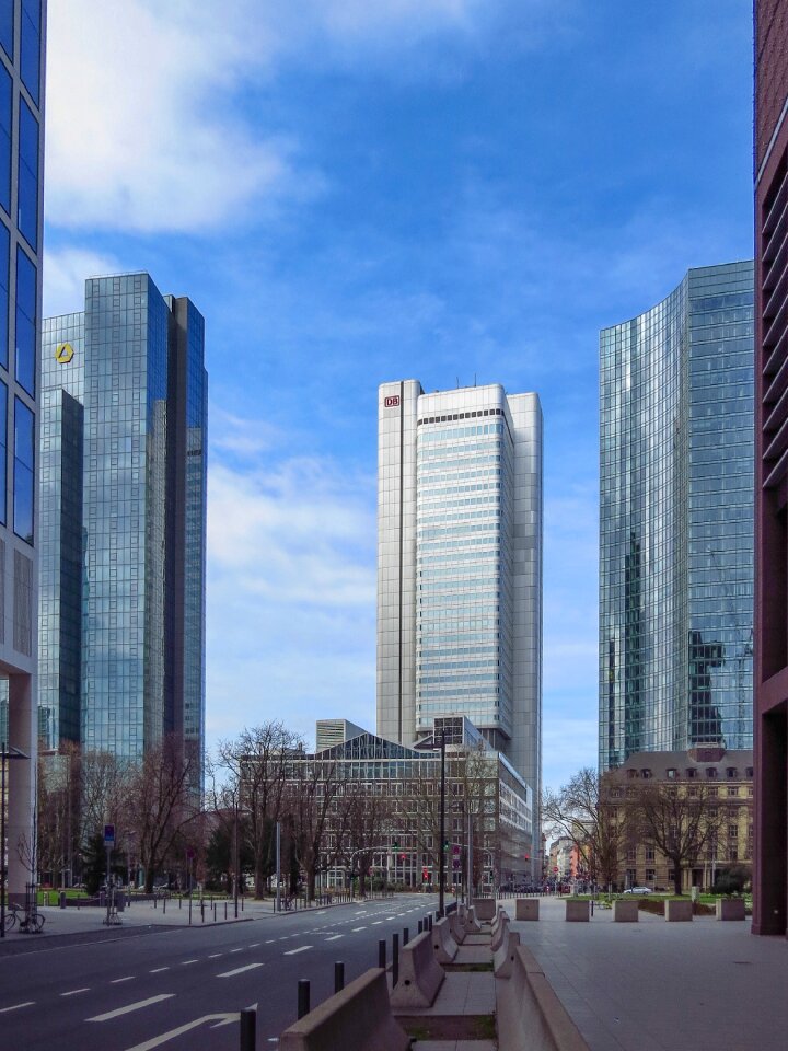 Skyscraper architecture city