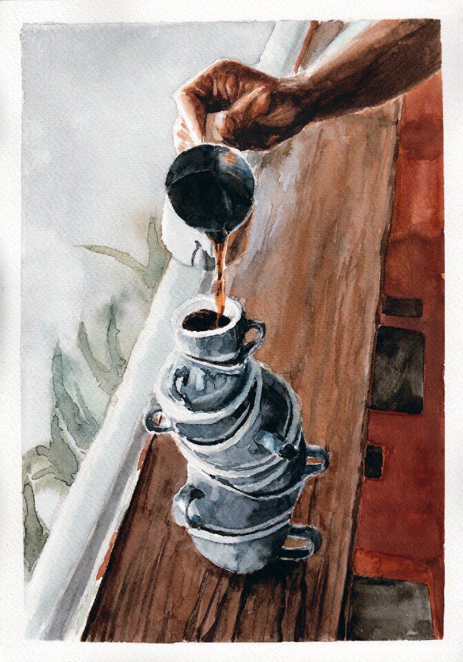 Bar barista beverage