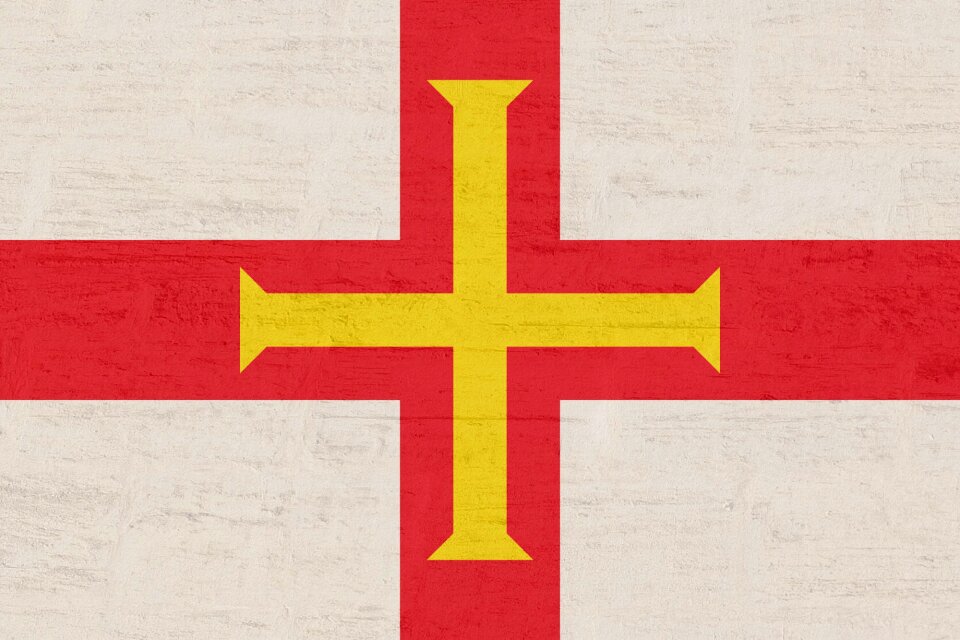 Guernsey flag international