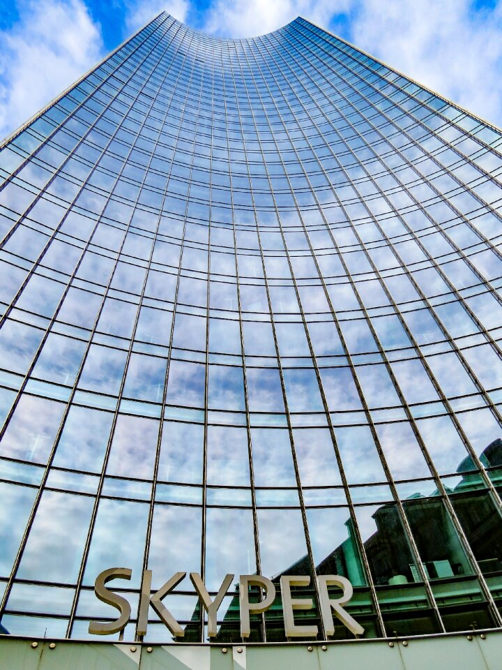 Glass architecture office