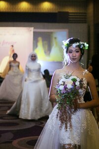 Veil bridal marriage photo