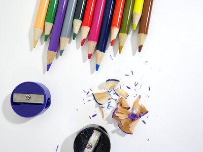 Sharpener art drawing photo