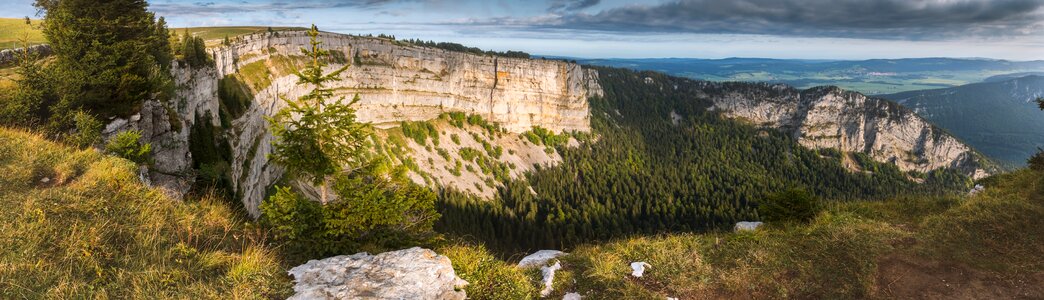 Creux du van good view cliff photo