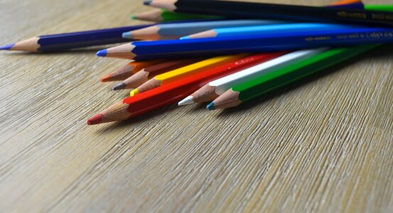 Drawing education rainbow photo