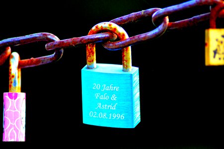 Love love locks love castle photo