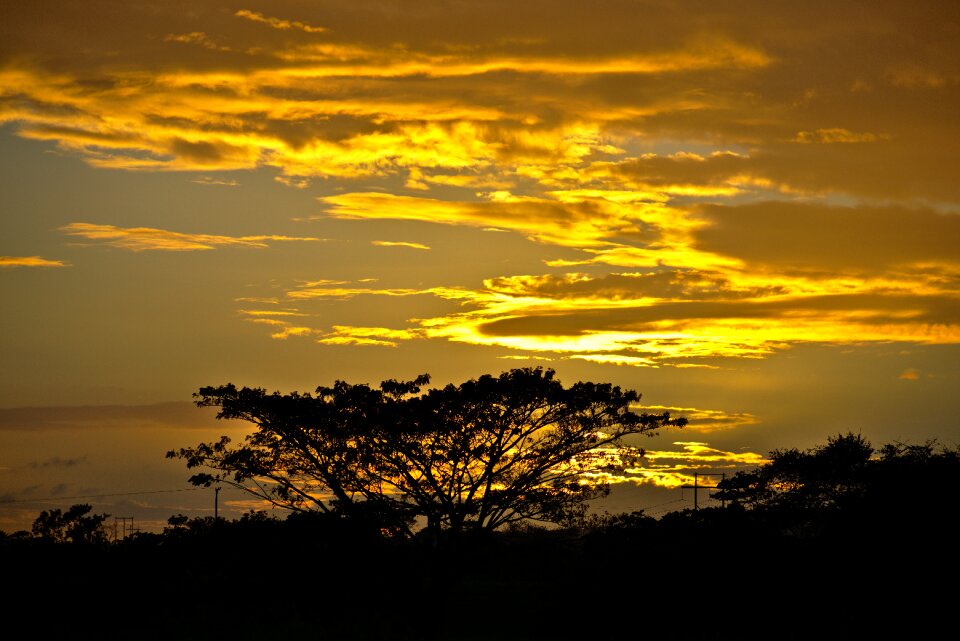 Sun nature clouds photo