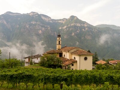 Travel hill the alps