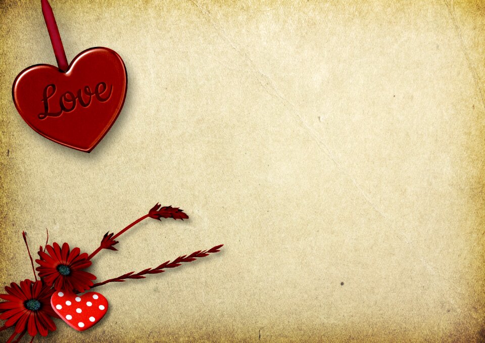 Valentine's day romantic ornament