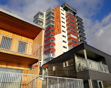 House apartment façade