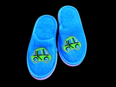 Motive blue boy