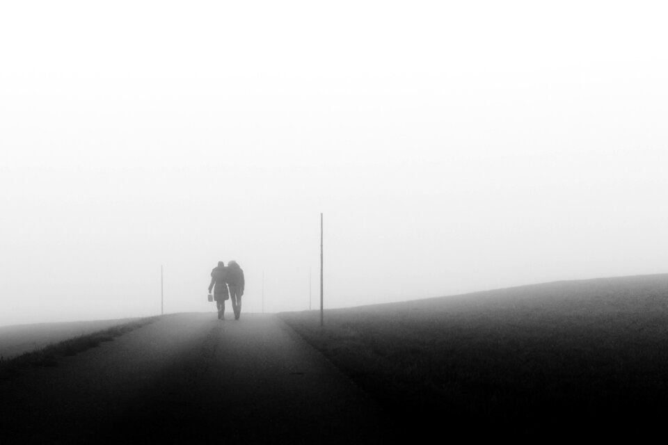 Road rural countryside photo