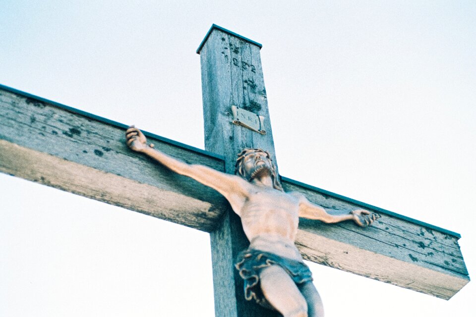 Passion of christ crucifixion inri
