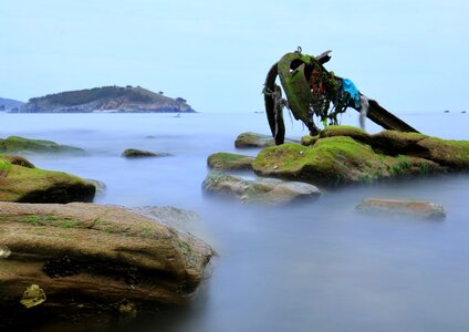 China dalian tiger beach photo