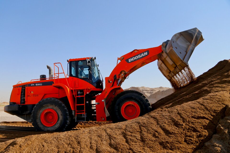 Bulldozer industry equipment