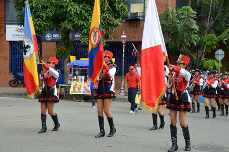 Cundinamarca parade marching band photo