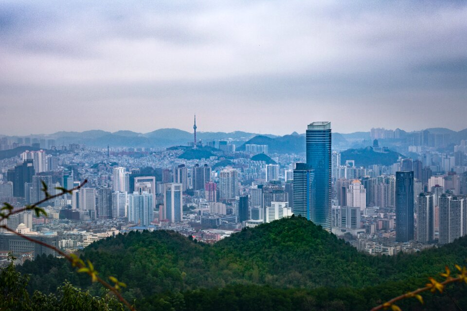 A bird's eye view building china