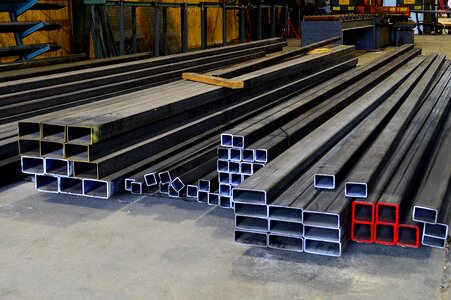 Channel metal iron photo