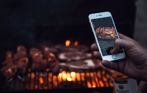 Fire flame cook