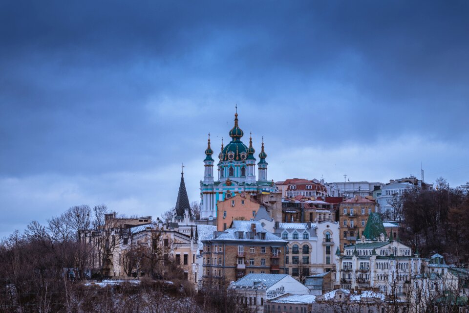 Castle church view