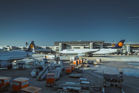 Trip blue sky